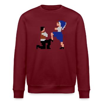 Šij, luby šewco šij... - Stanley/Stella Unisex Bio-Sweatshirt ROLLER - Weiß - Vorne - Nik (191cm)