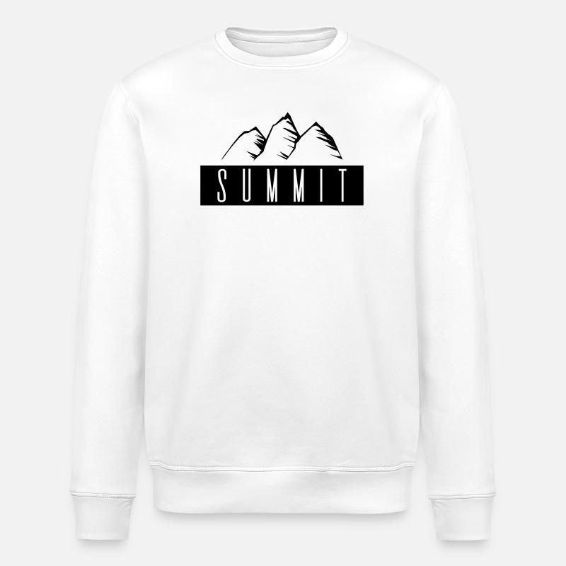 Gipfel - Stanley/Stella Unisex Bio-Sweatshirt ROLLER - Weiß