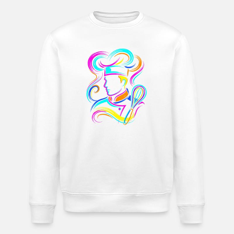 Bäcker - Stanley/Stella Unisex Bio-Sweatshirt ROLLER - Weiß