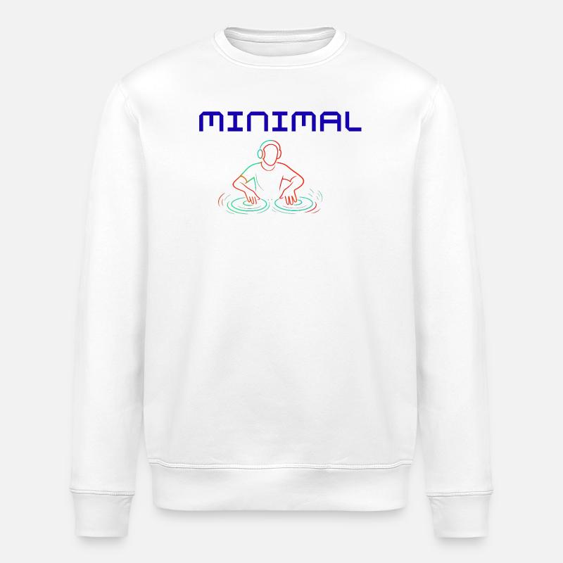 Temps minimal - Sweat bio ROLLER Stanley/Stella Unisexe - blanc