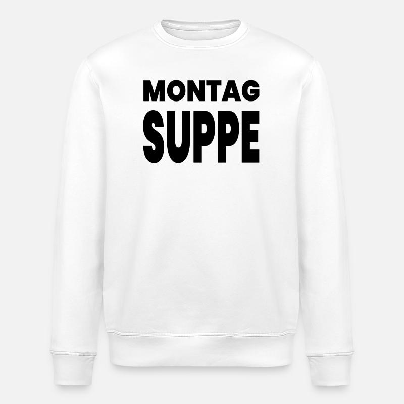 Suppe - Stanley/Stella Unisex Bio-Sweatshirt ROLLER - Weiß