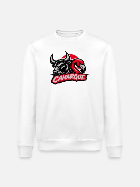 Camargue - Stanley/Stella Unisex Bio-Sweatshirt ROLLER - Weiß