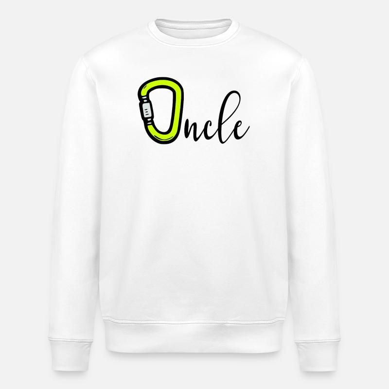 Camping Escalade Oncle - Stanley/Stella Unisex Bio-Sweatshirt ROLLER - Weiß