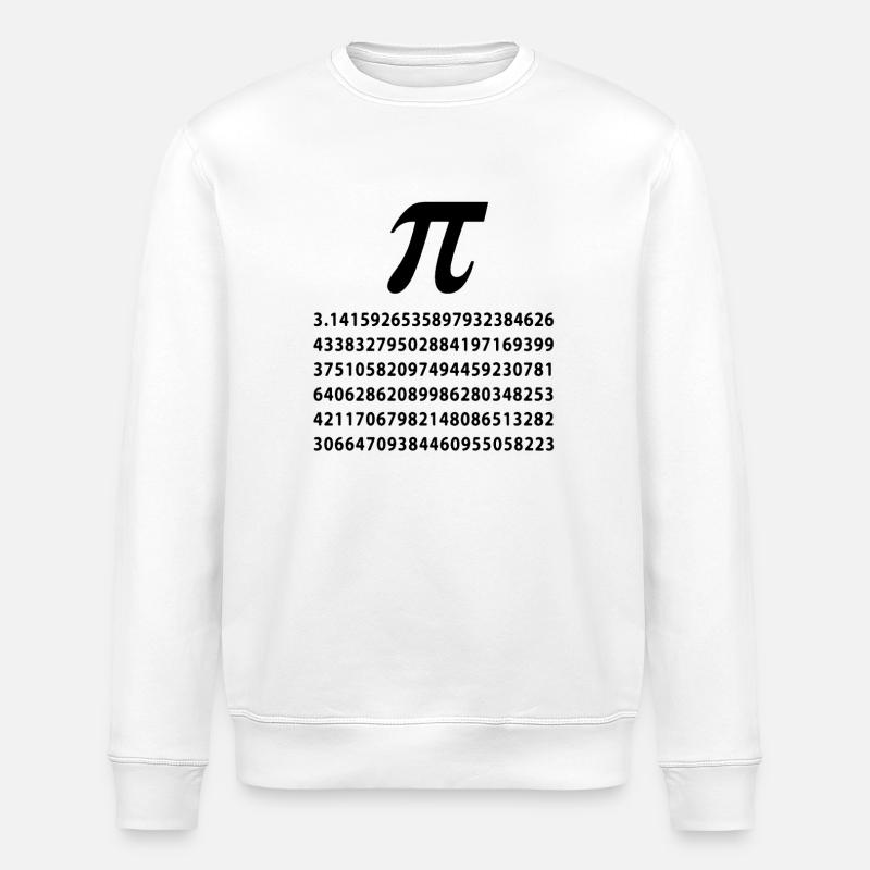 Pi - Sweat bio ROLLER Stanley/Stella Unisexe - blanc