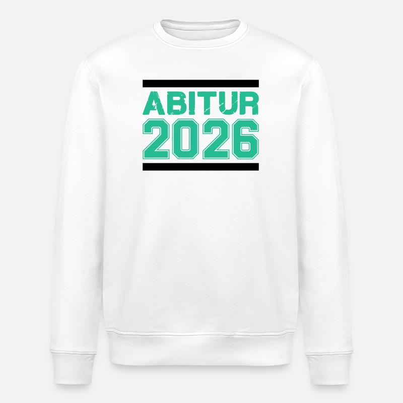 Graduation de l’Abitur 2026 – Arrivée difficile - Sweat bio ROLLER Stanley/Stella Unisexe - blanc