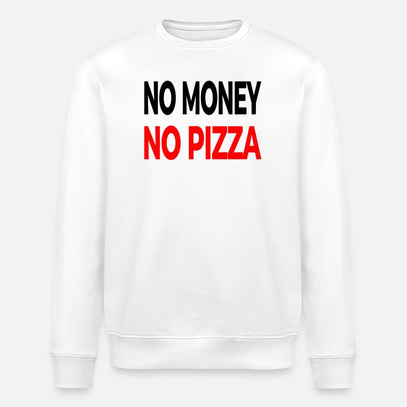 Pizza - Stanley/Stella Unisex Bio-Sweatshirt ROLLER - Weiß
