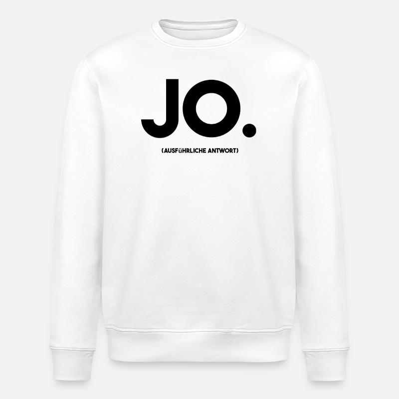 Jo - Sweat bio ROLLER Stanley/Stella Unisexe - blanc