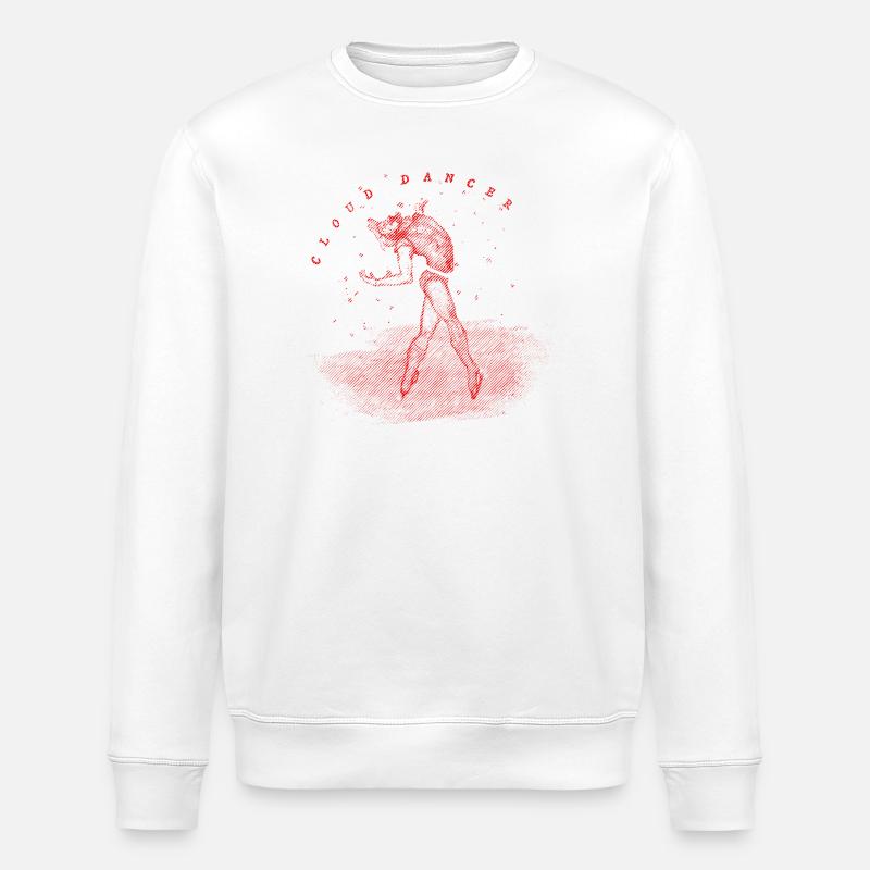 CloudDancer - Stanley/Stella Unisex Bio-Sweatshirt ROLLER - Weiß