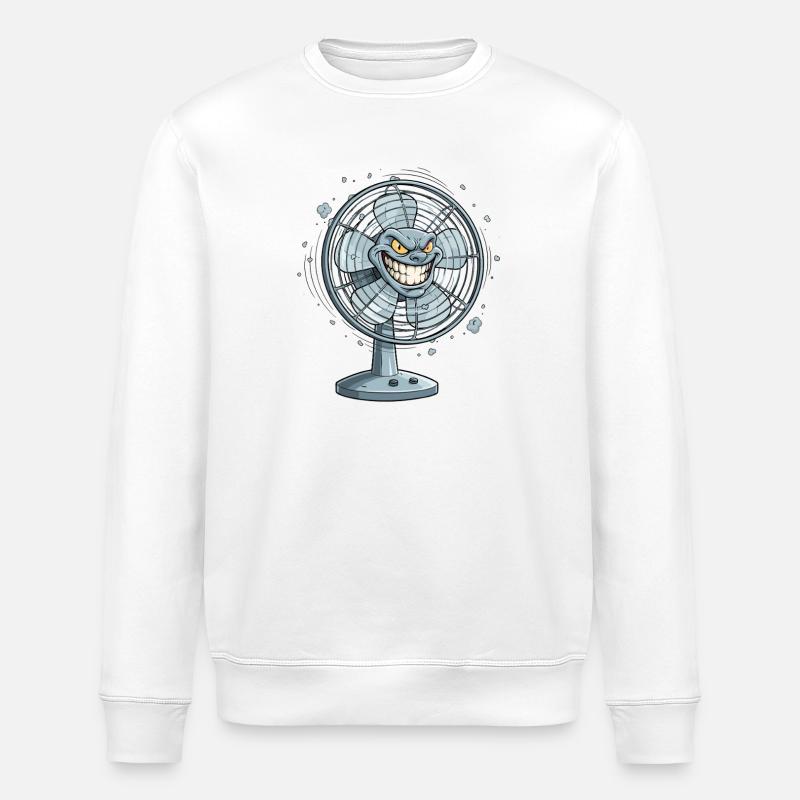 Dessin animé de fans Grim - Sweat bio ROLLER Stanley/Stella Unisexe - blanc