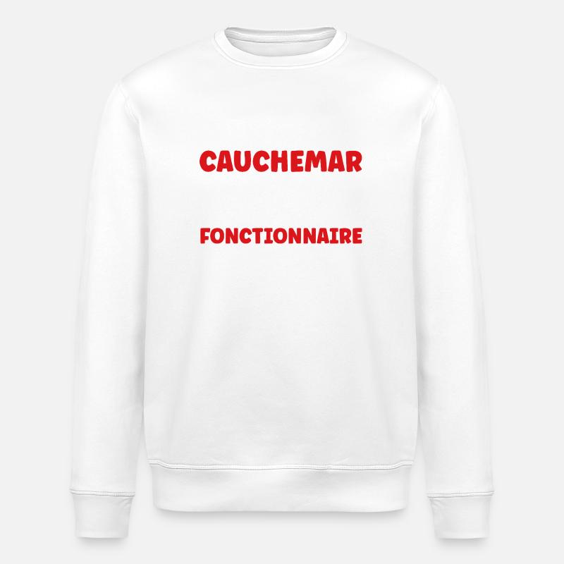 Fonctionnaire - Sweat bio ROLLER Stanley/Stella Unisexe - blanc