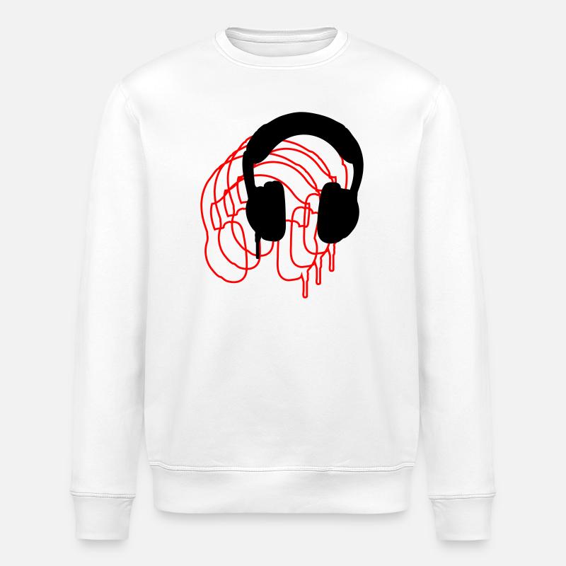 Casque - Sweat bio ROLLER Stanley/Stella Unisexe - blanc
