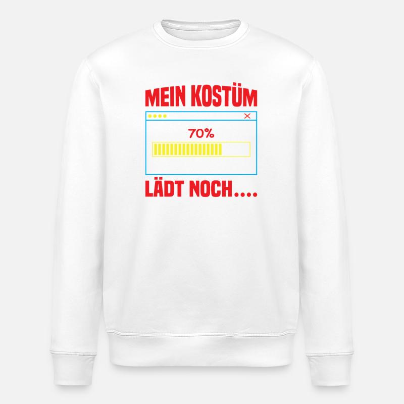 My costume is still loading - Stanley/Stella ROLLER Unisex Organic Sweatshirt - white
