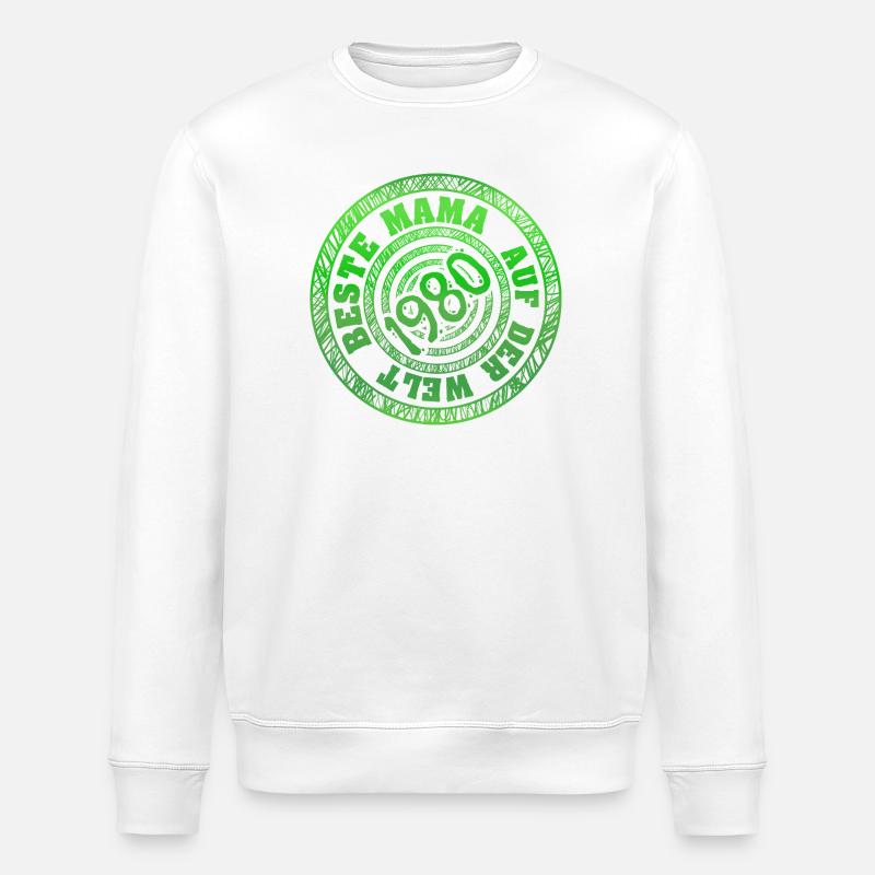 mutti 1980 - Stanley/Stella Unisex Bio-Sweatshirt ROLLER - Weiß