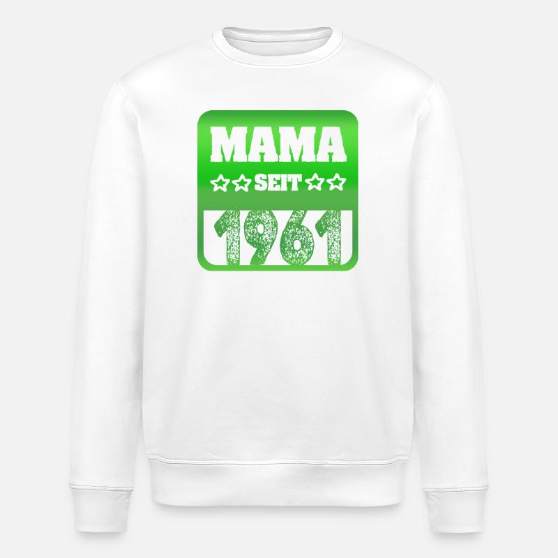 1961 - Stanley/Stella Unisex Bio-Sweatshirt ROLLER - Weiß