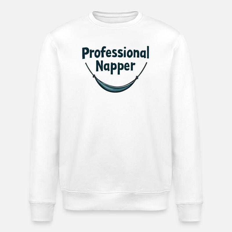 Conception professionnelle de hamac - Sweat bio ROLLER Stanley/Stella Unisexe - blanc