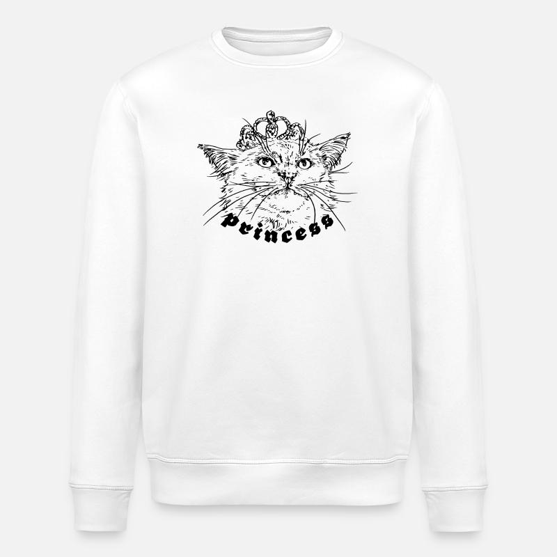 Princesse - Sweat bio ROLLER Stanley/Stella Unisexe - blanc