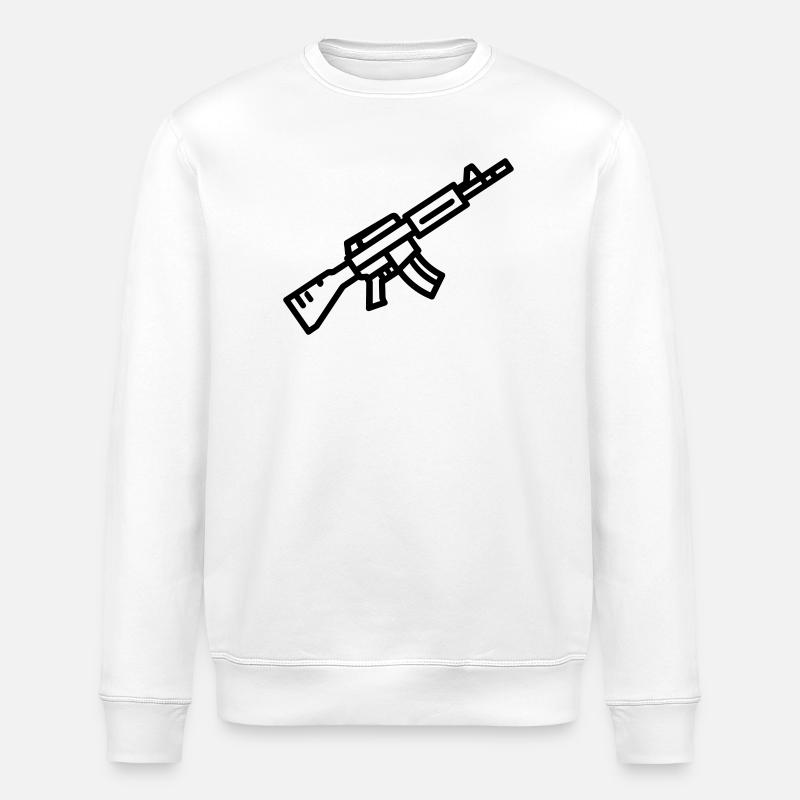 Fusil - Sweat bio ROLLER Stanley/Stella Unisexe - blanc