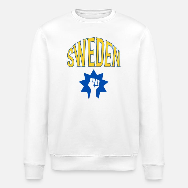 Suède - Sweat bio ROLLER Stanley/Stella Unisexe - blanc