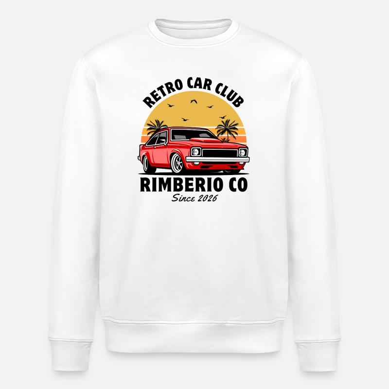 Autoclubs - Stanley/Stella Unisex Bio-Sweatshirt ROLLER - Weiß