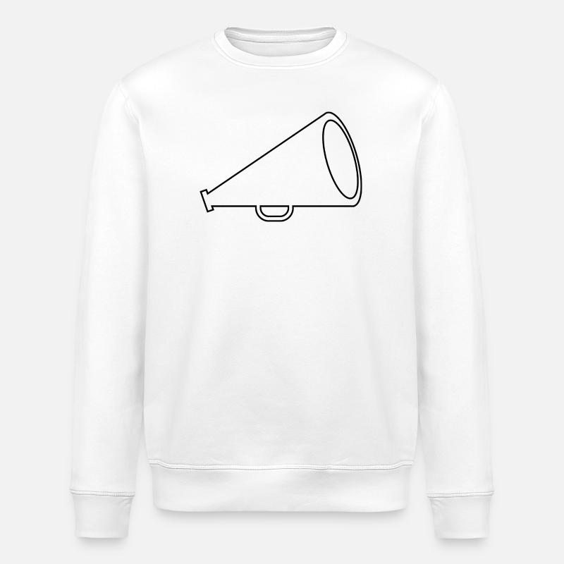 Megafon - Stanley/Stella Unisex Bio-Sweatshirt ROLLER - Weiß