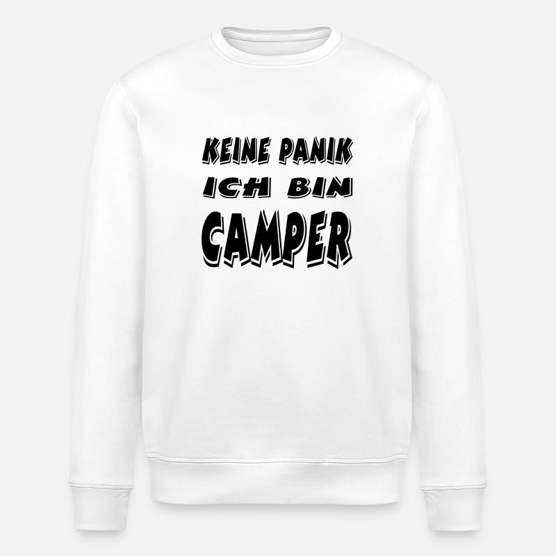 Camper - Stanley/Stella ROLLER Unisex Organic Sweatshirt - white