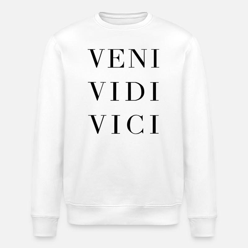 Veni Vidi Vici - Stanley/Stella Unisex Bio-Sweatshirt ROLLER - Weiß