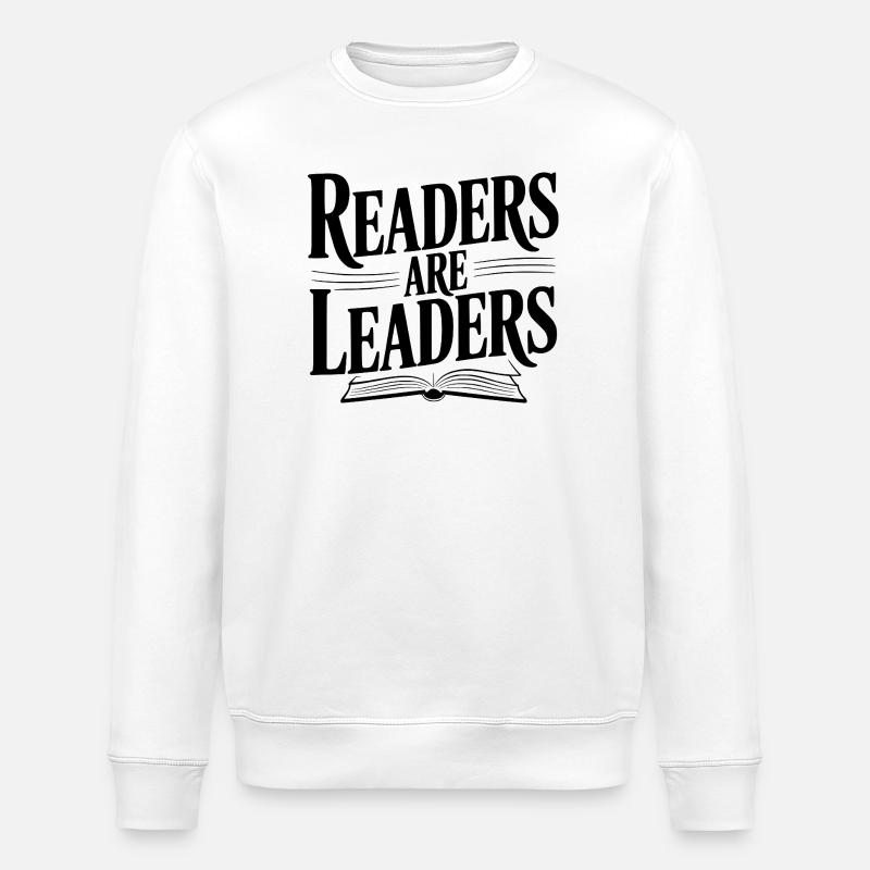Les lecteurs sont des leaders - Sweat bio ROLLER Stanley/Stella Unisexe - blanc