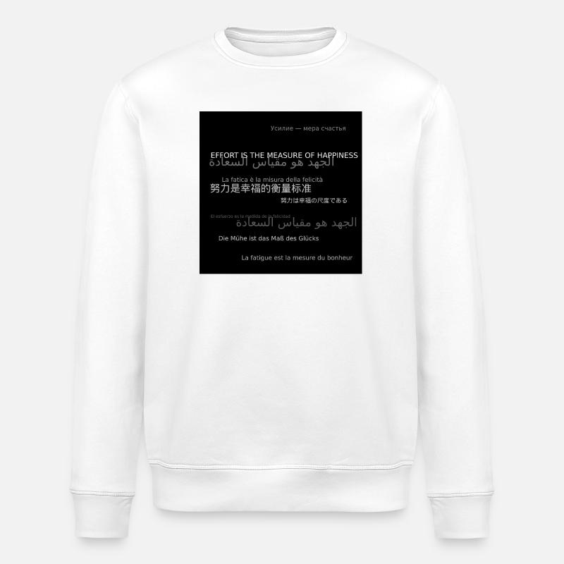 Hoodie_back_3 - Stanley/Stella Unisex Bio-Sweatshirt ROLLER - Weiß