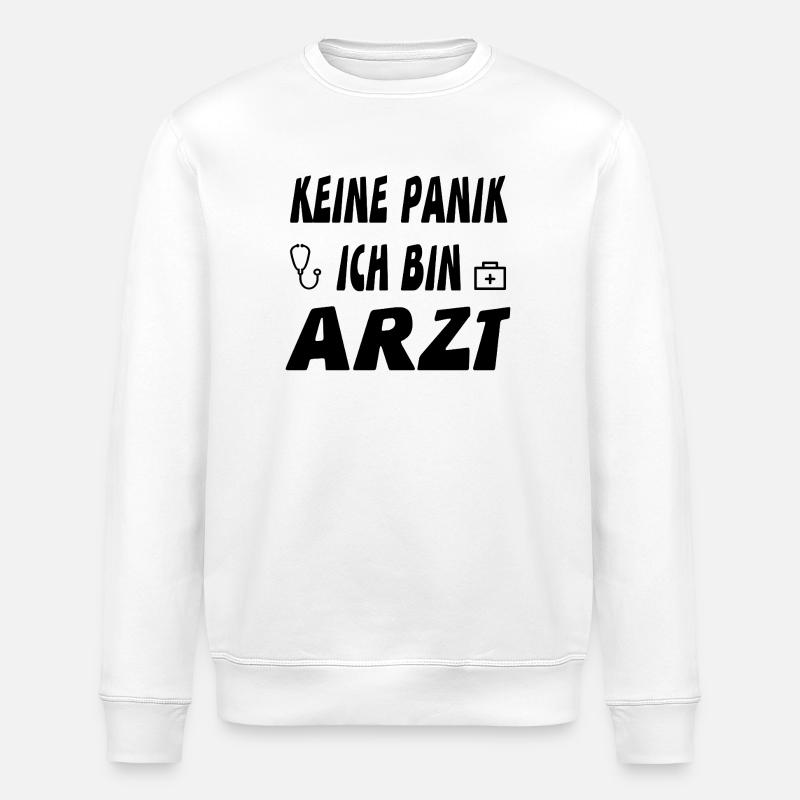 Arzt - Stanley/Stella Unisex Bio-Sweatshirt ROLLER - Weiß