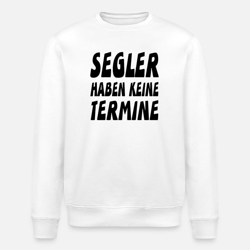 Segeln - Stanley/Stella Unisex Bio-Sweatshirt ROLLER - Weiß