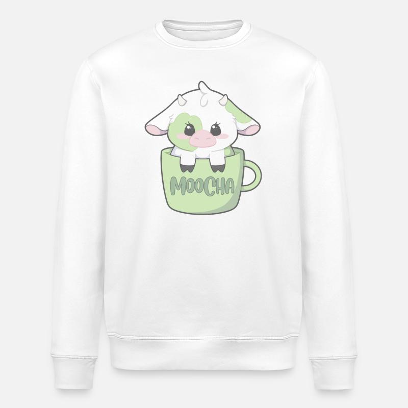 Moocha - Stanley/Stella ROLLER Unisex Organic Sweatshirt - white