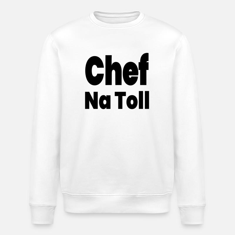 chef - Stanley/Stella ROLLER Unisex Organic Sweatshirt - white