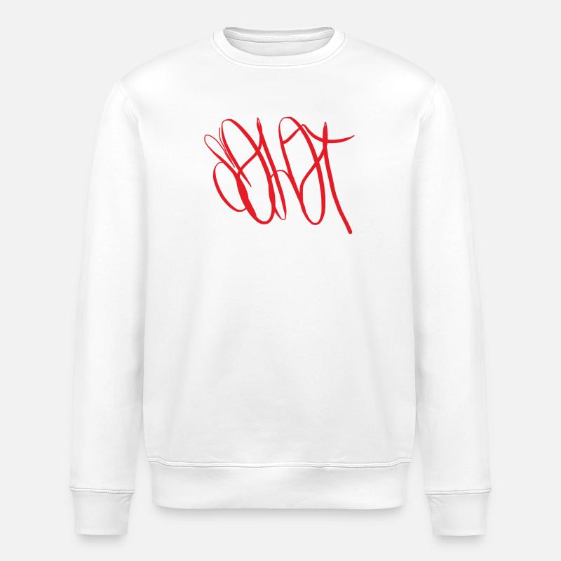 Kreativgeschenk Solothurn - Stanley/Stella Unisex Bio-Sweatshirt ROLLER - Weiß
