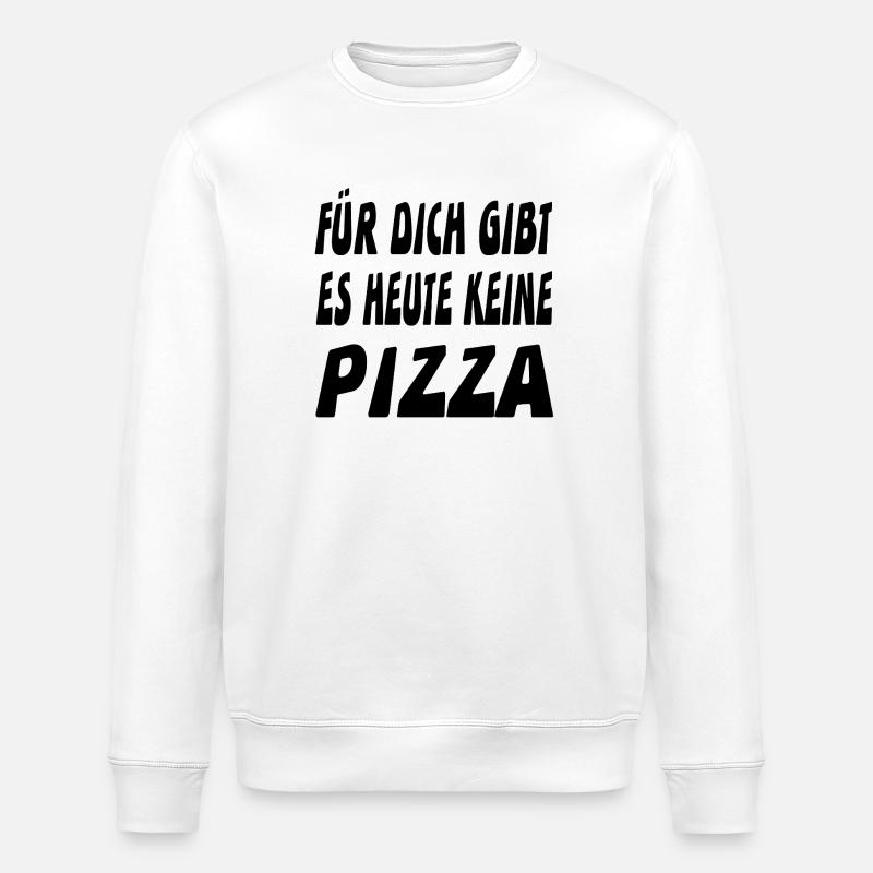 Pizza - Sweat bio ROLLER Stanley/Stella Unisexe - blanc