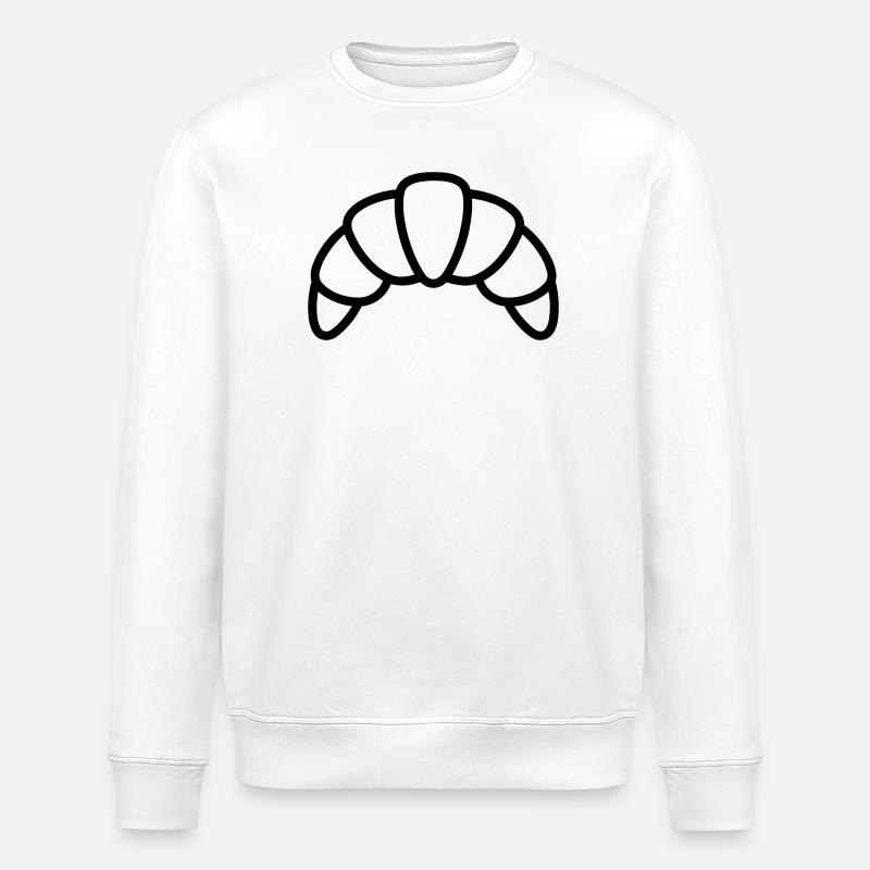 Halbmond - Stanley/Stella Unisex Bio-Sweatshirt ROLLER - Weiß