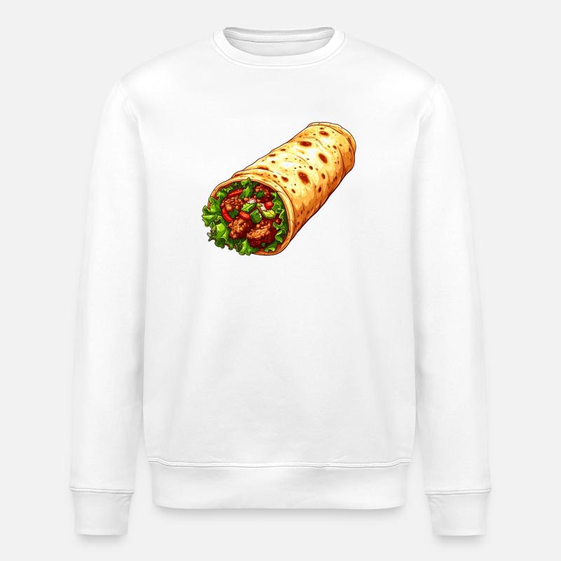 Lahmacun - Stanley/Stella Unisex Bio-Sweatshirt ROLLER - Weiß
