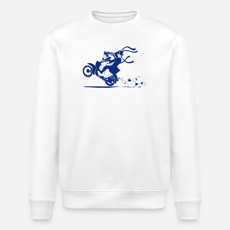 SERBSKI KVASS - Sweat bio ROLLER Stanley/Stella Unisexe - blanc