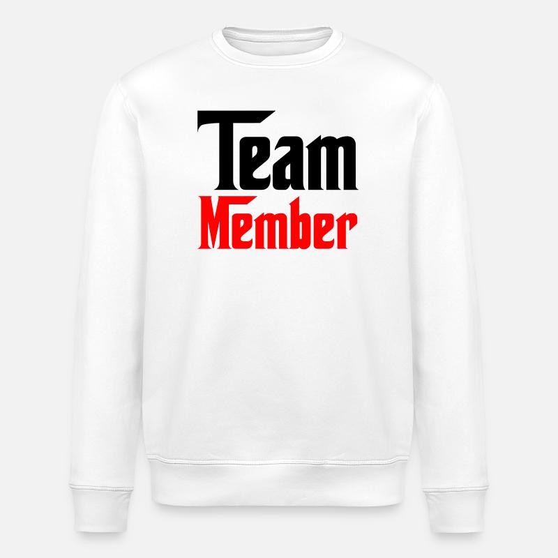 team_member - Stanley/Stella Unisex Bio-Sweatshirt ROLLER - Weiß