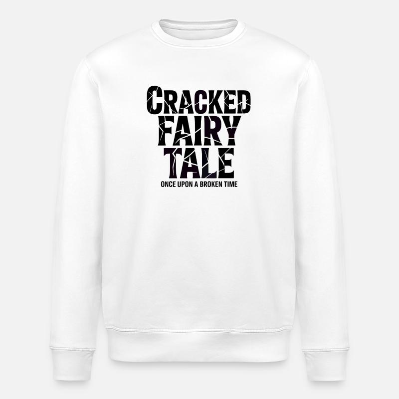 Gebrochene Märchen: Zerrissene Zeit - Stanley/Stella Unisex Bio-Sweatshirt ROLLER - Weiß