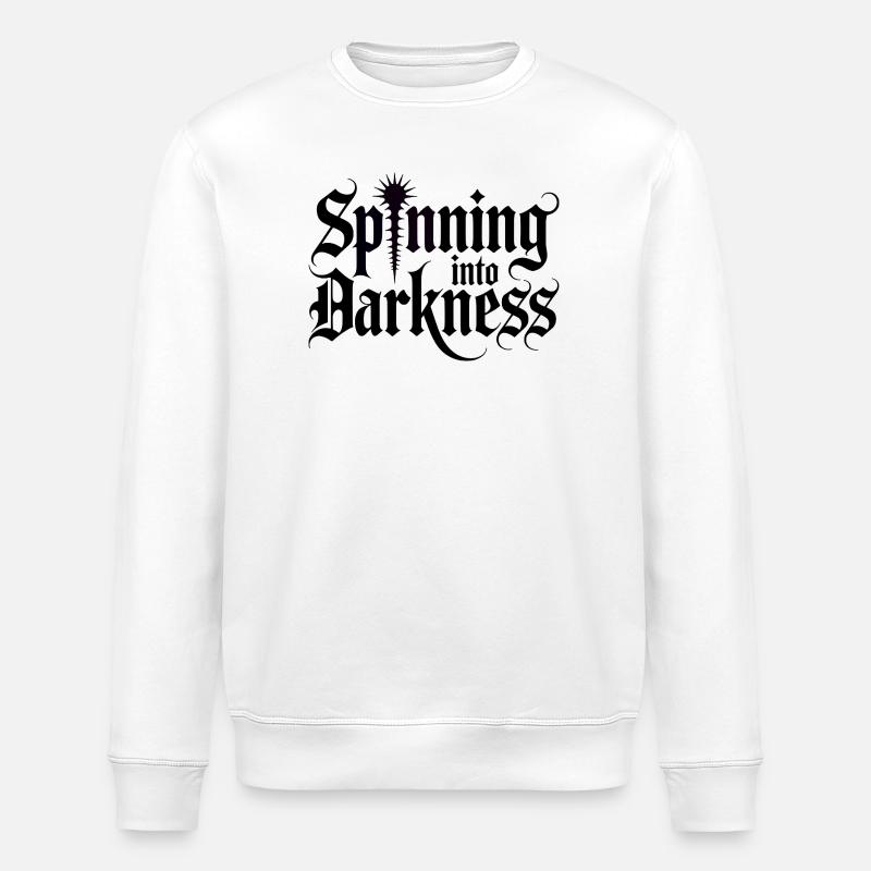 Spindle Design Typography - Stanley/Stella ROLLER Unisex Organic Sweatshirt - white