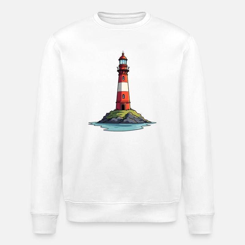 phare - Sweat bio ROLLER Stanley/Stella Unisexe - blanc