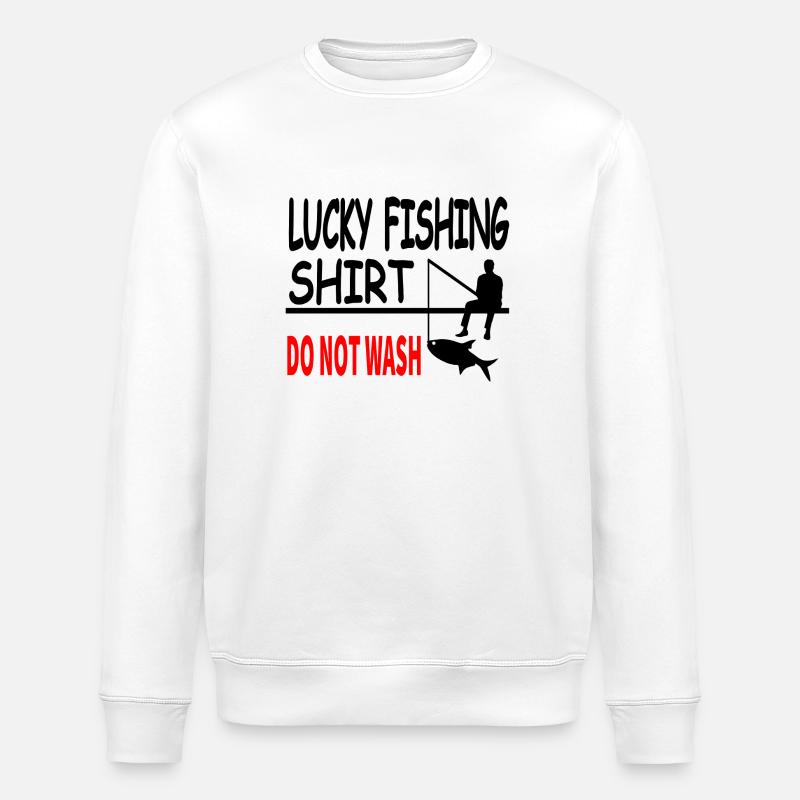 Pêche - Sweat bio ROLLER Stanley/Stella Unisexe - blanc