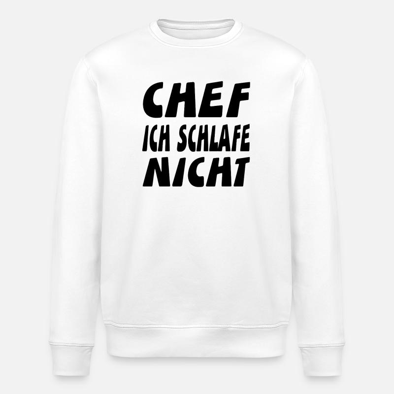 patron - Sweat bio ROLLER Stanley/Stella Unisexe - blanc