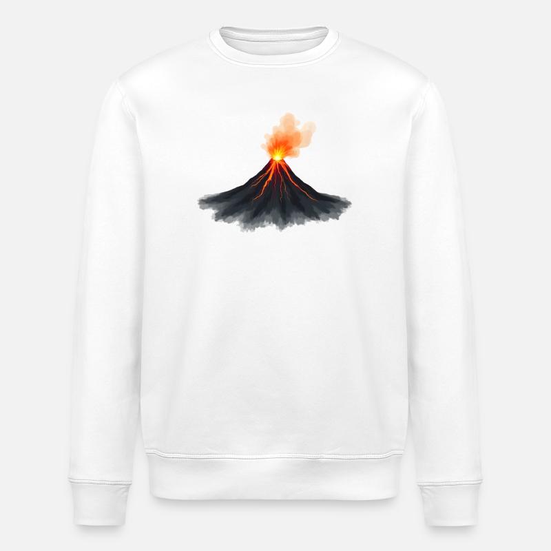 Volcan - Sweat bio ROLLER Stanley/Stella Unisexe - blanc