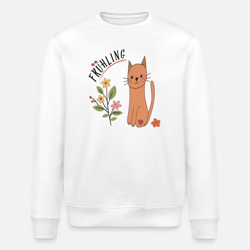 Spring - Stanley/Stella ROLLER Unisex Organic Sweatshirt - white