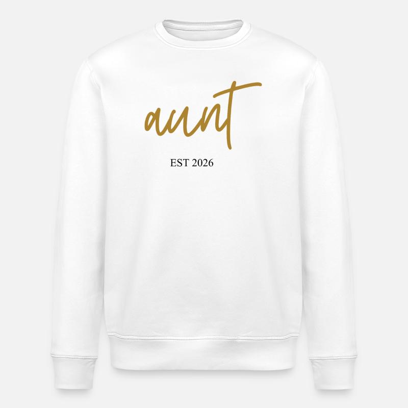 Tante Est 2026 - Stanley/Stella Unisex Bio-Sweatshirt ROLLER - Weiß