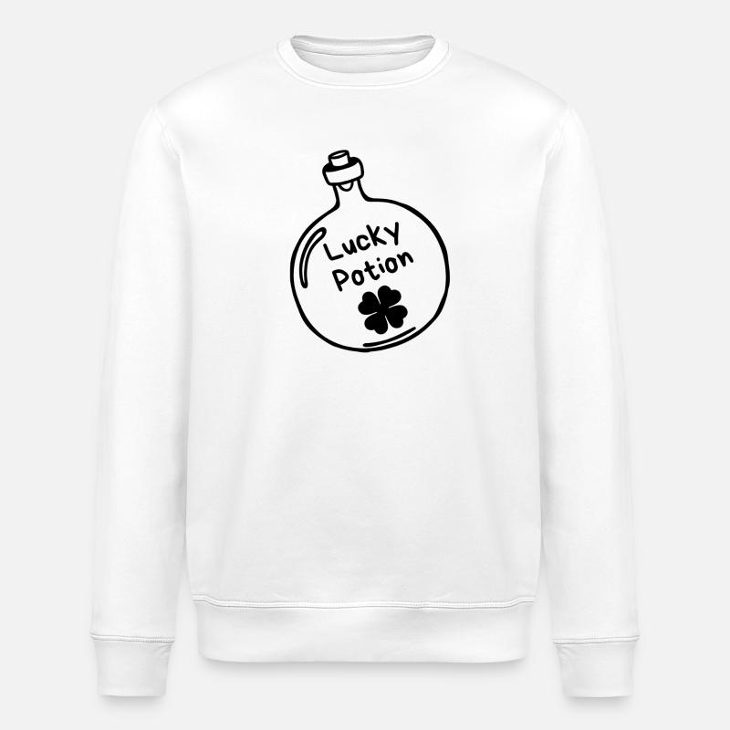 Lucky Potion - Sweat bio ROLLER Stanley/Stella Unisexe - blanc