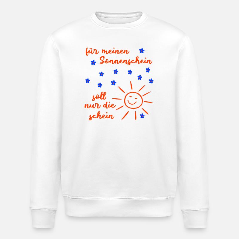 Soleil - Sweat bio ROLLER Stanley/Stella Unisexe - blanc