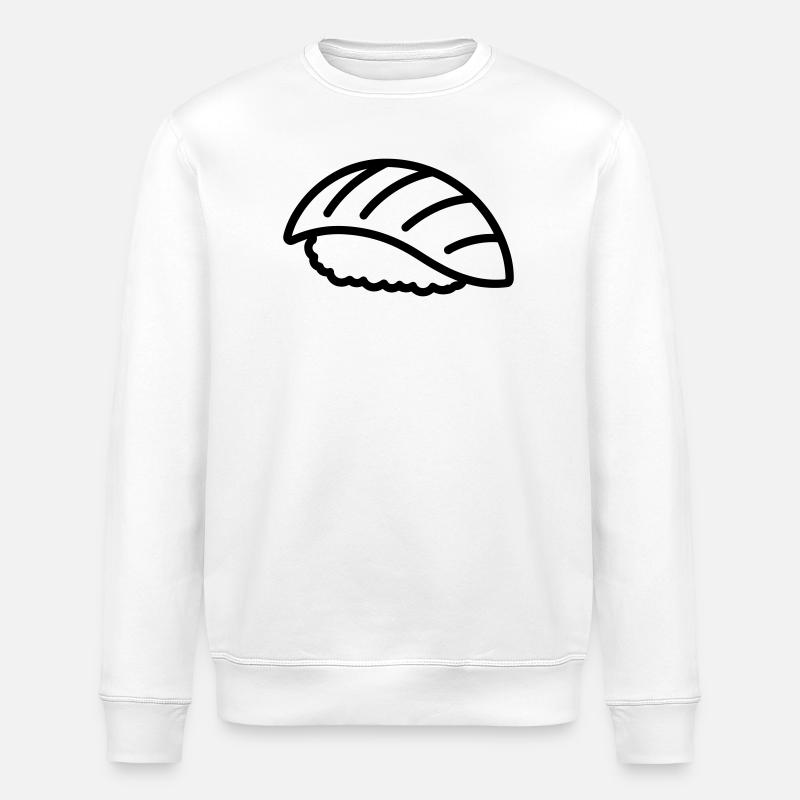 sushi - Stanley/Stella ROLLER Unisex Organic Sweatshirt - white