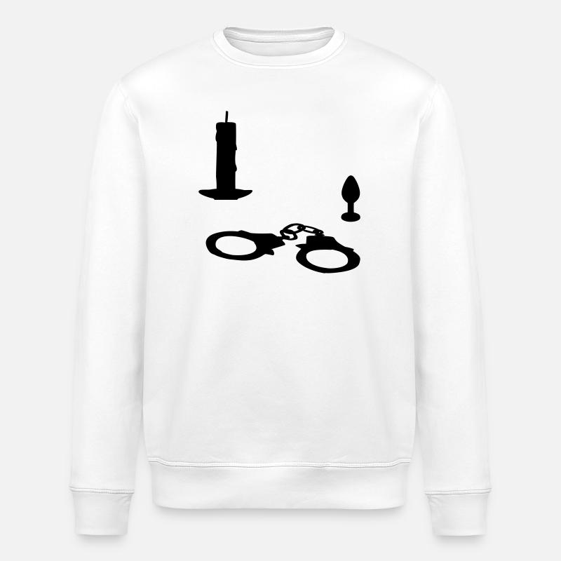 Romanticism - Stanley/Stella ROLLER Unisex Organic Sweatshirt - white